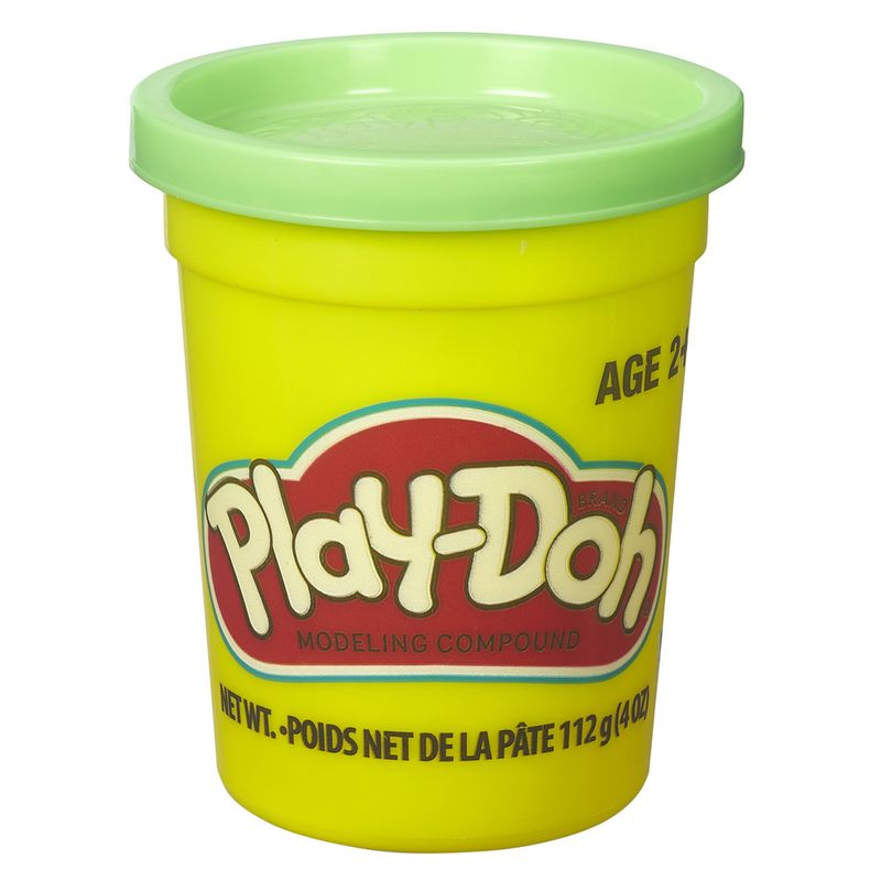 Massa-de-Modelar---Play-Doh---Potes-Individuais-110-grs---Verde---Hasbro