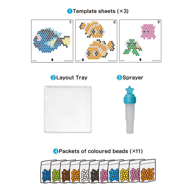 Kit-de-Montagem-Aquabeads---Procurando-Dory---Disney---Nemo-e-Amigos---Epoch