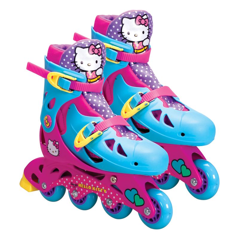 Patins-Ajustaveis-Hello-Kitty---Tamanho-33-ao-36---Monte-Libano