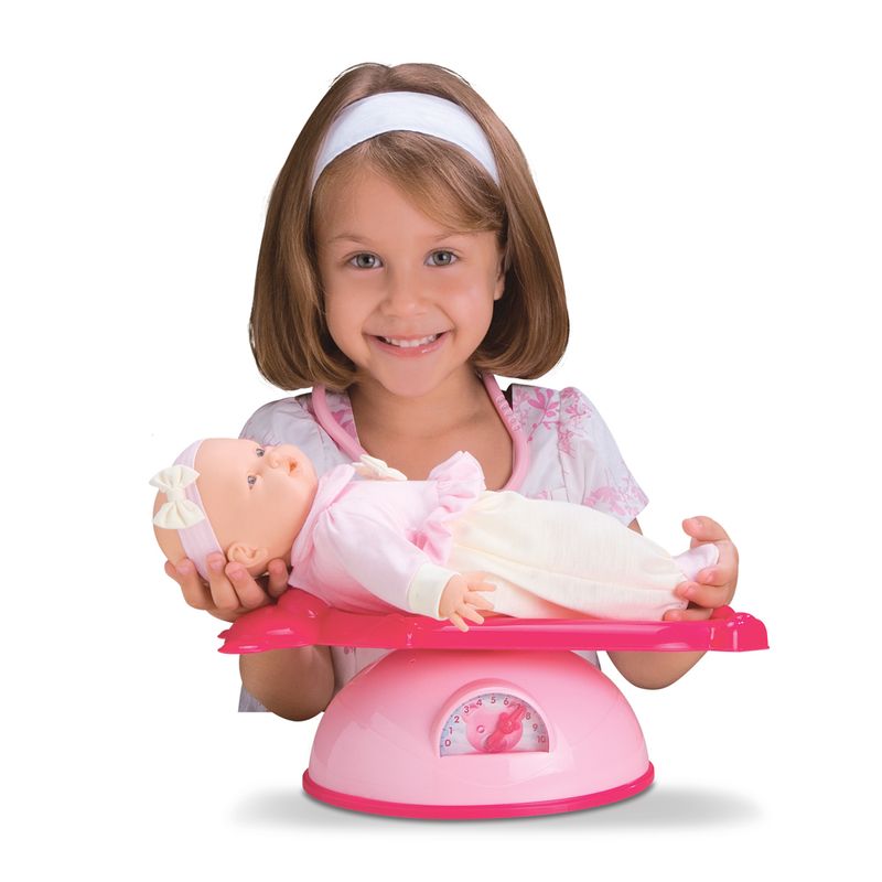 Boneca---Mini-Bebe-Mania---33-cm---Pediatra---Roma-Jensen