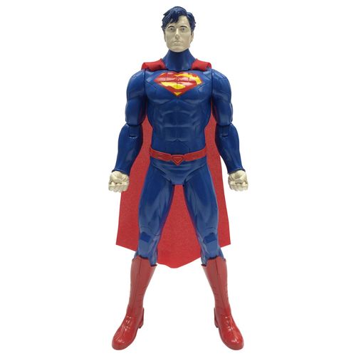 Boneco Articulado com Mecanismos - 35 cm - DC Comics - Liga da Justiça - Superman - Candide