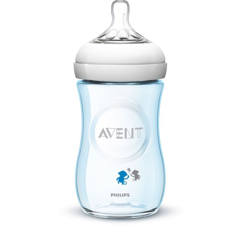 Mamadeira-Petala---Azul---Fluxo-Medio---260-ml---Philips-Avent