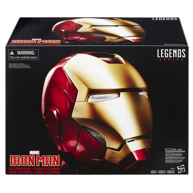Capacete-Eletronico---Marvel-Legends---Iron-Man---Mark-VII---Hasbro