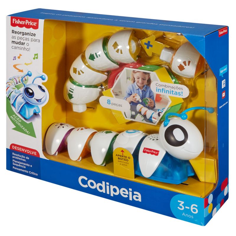 Figura-Articulada---Think---Learn---Centopeia-Interativa---Code-a-Pillar---Fisher-Price