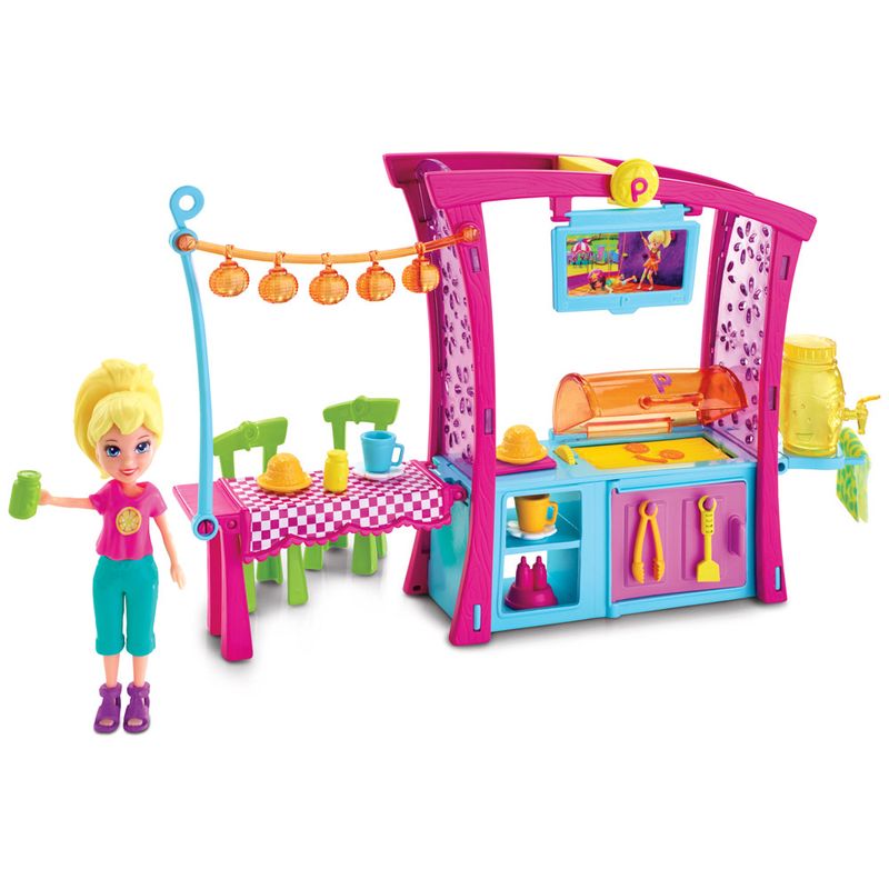 Playset-com-Boneca-Polly-Pocket---Churrasco-Divertido---Mattel-