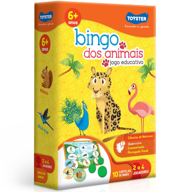 JOGO BINGO DAS PRINCESAS E SEUS AMIGOS (FABRICADO EM CARTONADO RESISTENTE  PELA TOYSTER - REF 8011 - Jogos