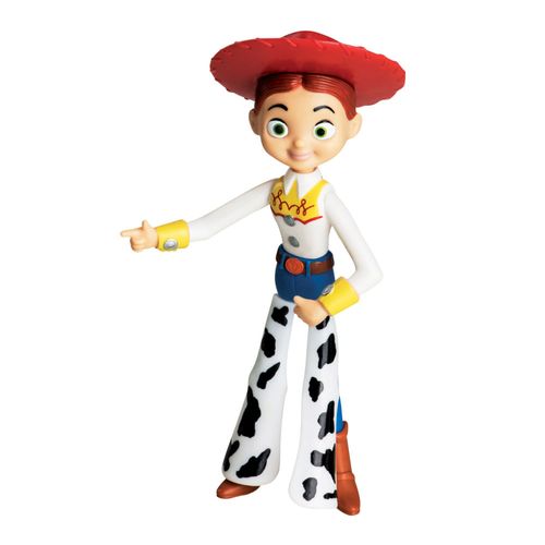 Boneco de Vinil - Disney - Pixar - Toy Story - Jessie - 18 cm - Líder