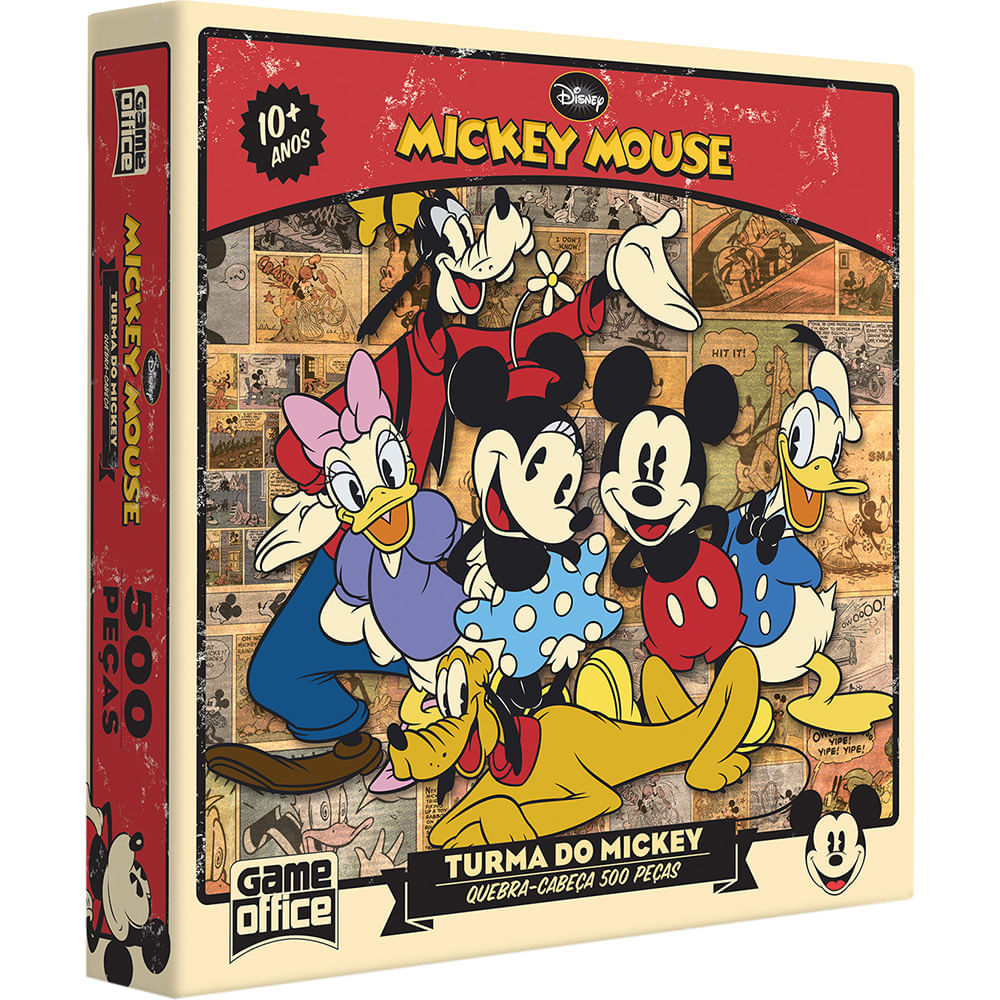 Jogo Infantil Quebra Cabeça de Chão Mickey Mouse Toyster - Loja Zuza  Brinquedos