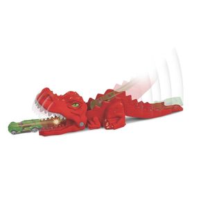 Pista Hot Wheels City Lançador Dinossauro T Rex - Mattel
