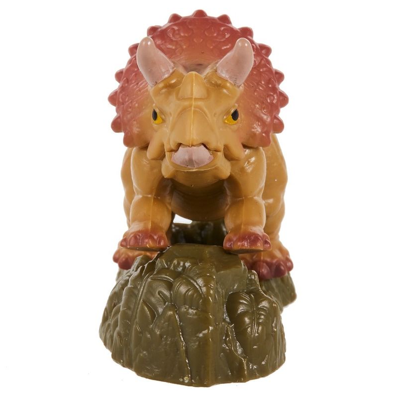 Mini-Figura---Jurassic-World---Triceratops---Mattel-2