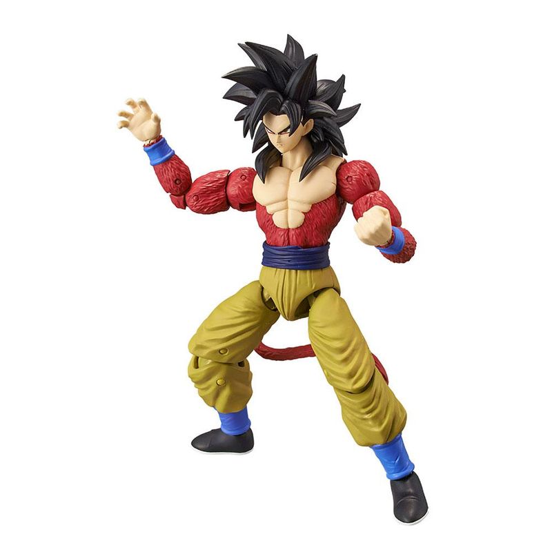 Boneco Dragón Ball Goku Prata 16cm Coleção Brinquedo - Araujo