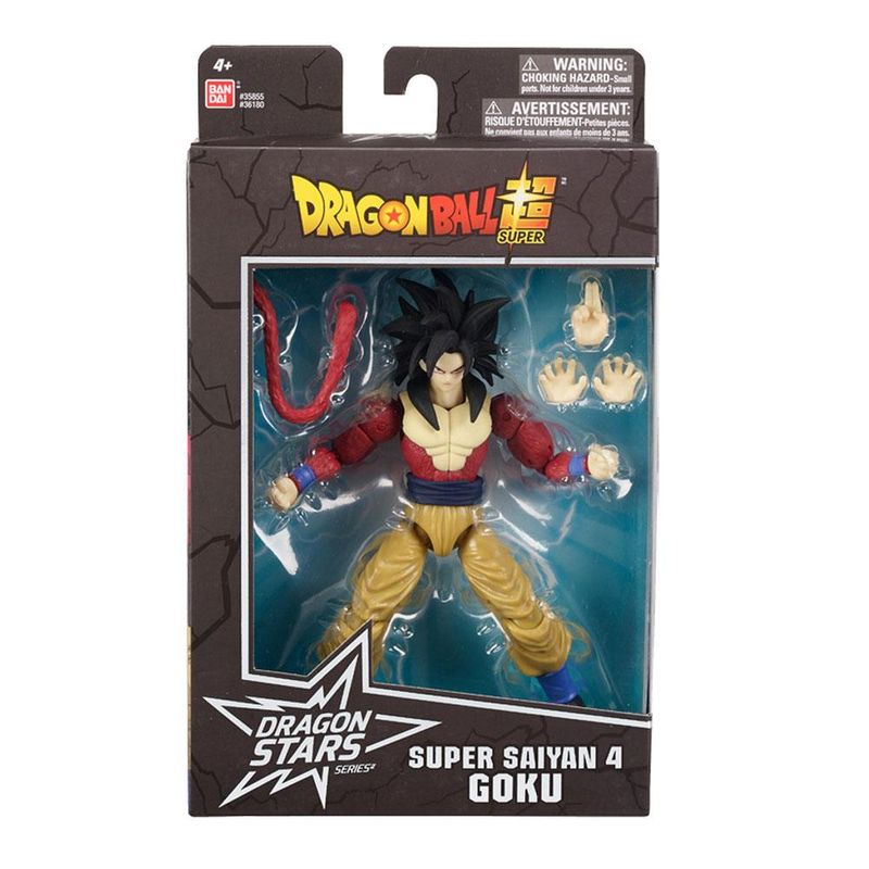 Boneco Dragón Ball Goku Prata 16cm Coleção Brinquedo - Araujo
