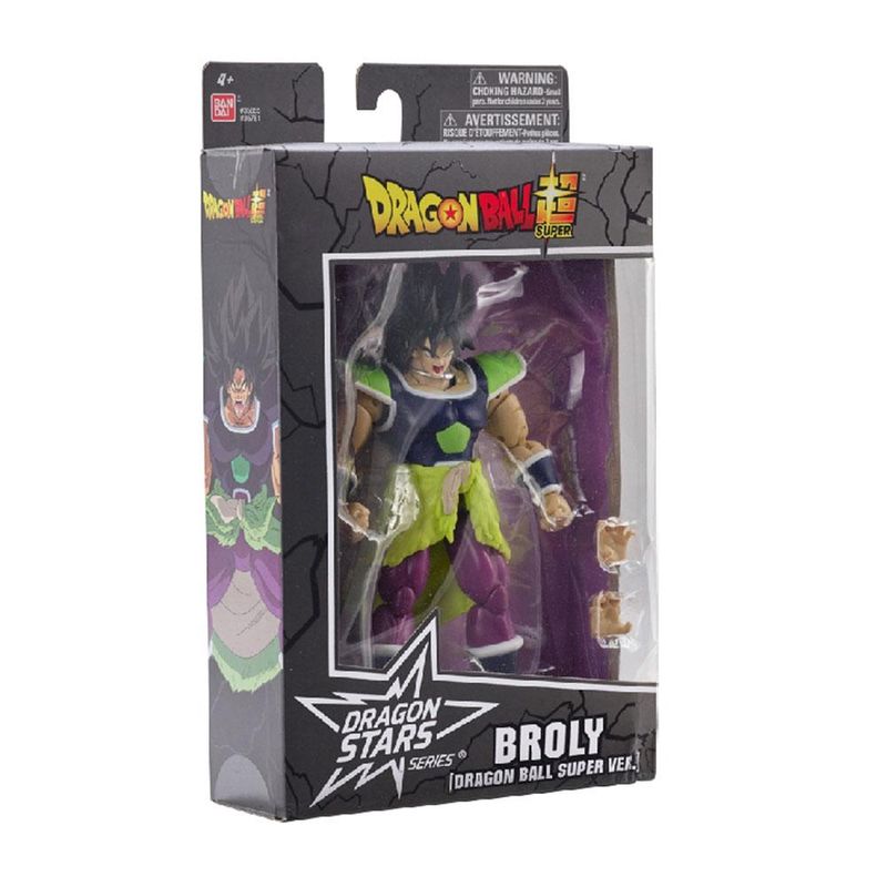 Figura Articulada - Dragon Ball Z - Broly - 15 cm - Fun