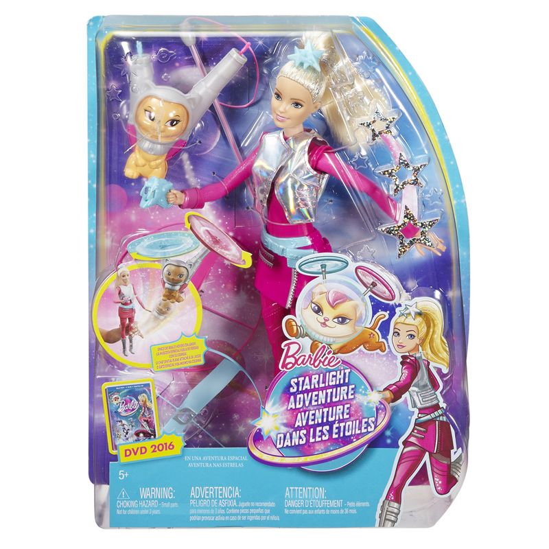 Boneca-Barbie---Aventura-nas-Estrela---Gatinho-Voador---Mattel