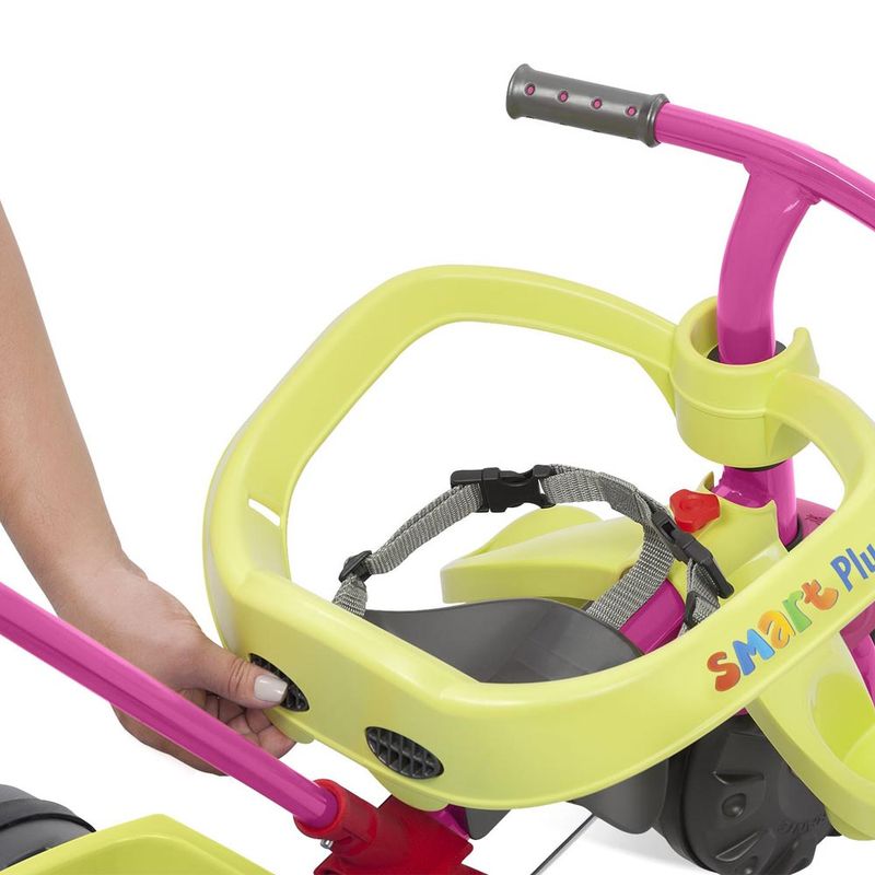 Triciclo-de-Passeio---Smart-Plus---Rosa---Bandeirante
