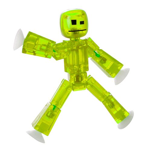 Mini Figura Articulada - 10 cm - Stikbot - Verde Claro - Estrela