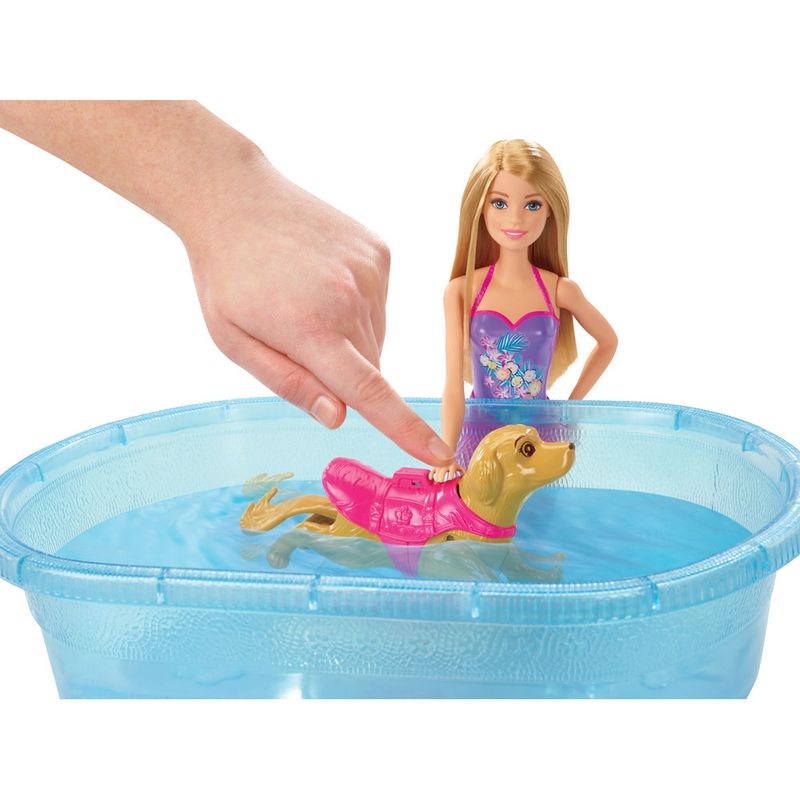 Boneca-Barbie---Familia-e-Pets-na-Piscina---Mattel