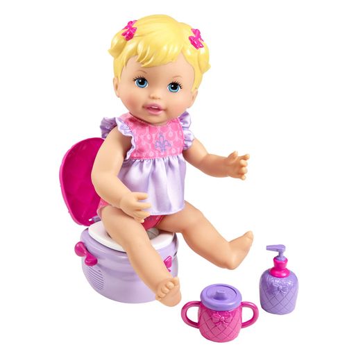 Boneca Little Mommy - Peniquinho - Vestido Lilás - Mattel