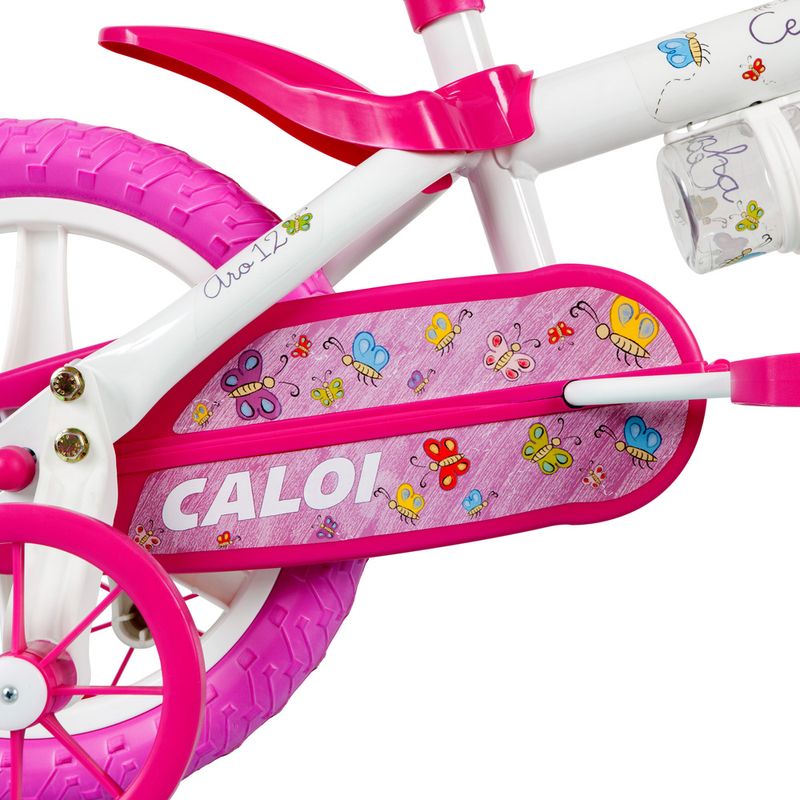 Bicicleta-ARO-12---Cecizinha---Rosa-e-Branca---Caloi