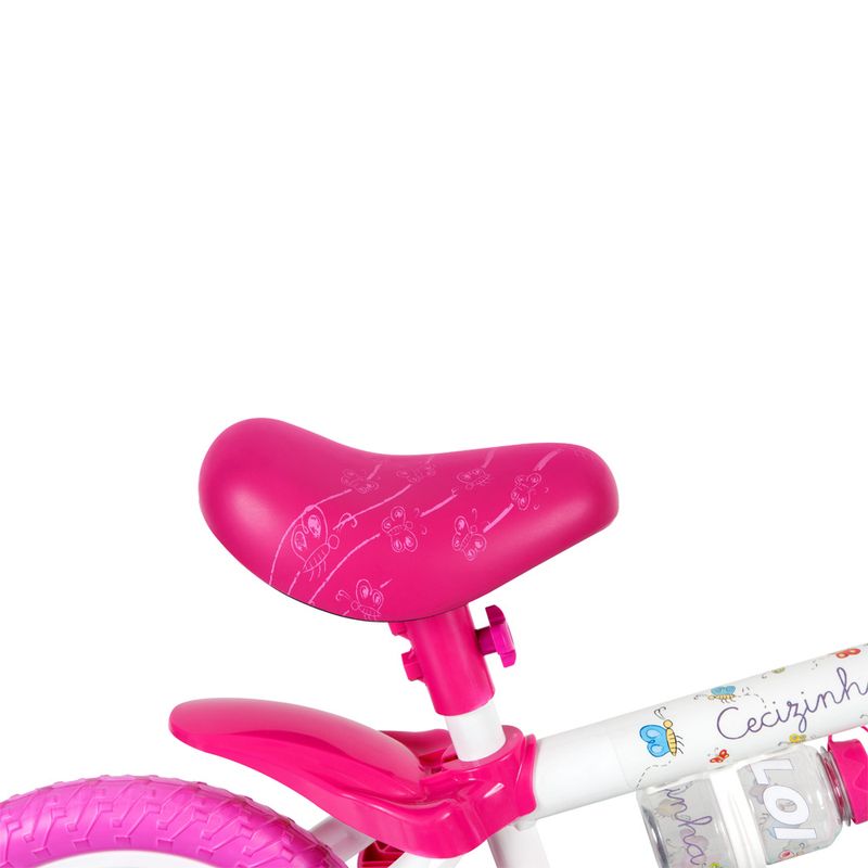 Bicicleta-ARO-12---Cecizinha---Rosa-e-Branca---Caloi