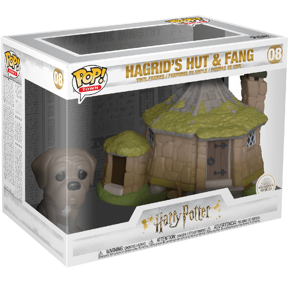 Pop! HARRY Potter - Hagrid´s HUT WITH FANG (cabana de Hagrid com