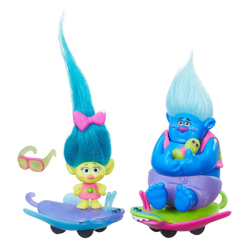 Conjunto-Mini-Figuras-com-Veiculos---Trolls---Skate-Animal---Hasbro