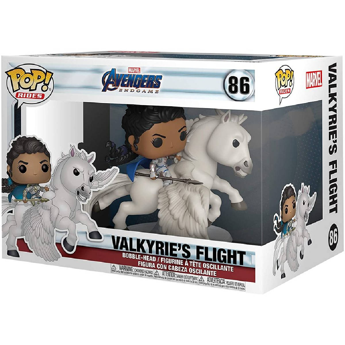 Funko pop コミコン限定 アベンジャーズ ヴァルキリー ファンコ ポップ Pop! Marvel: Avengers Endgame - Valkyrie ON Horse #86 - Ri Happy