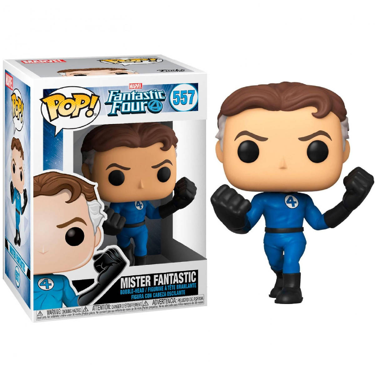 Pop! Marvel: Fantastic Four - Mister Fantastic #557 - Ri Happy
