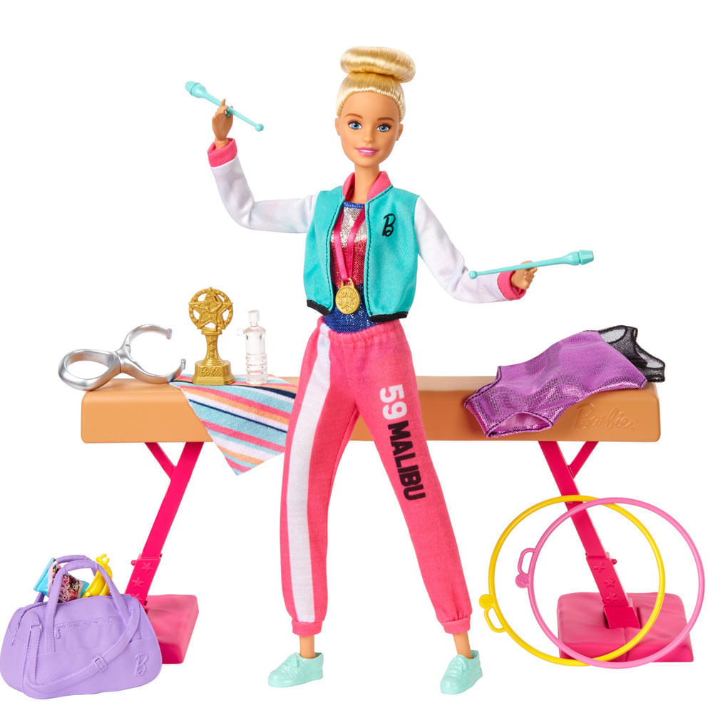 Comprar Boneca Barbie quero ser ginasta de Mattel