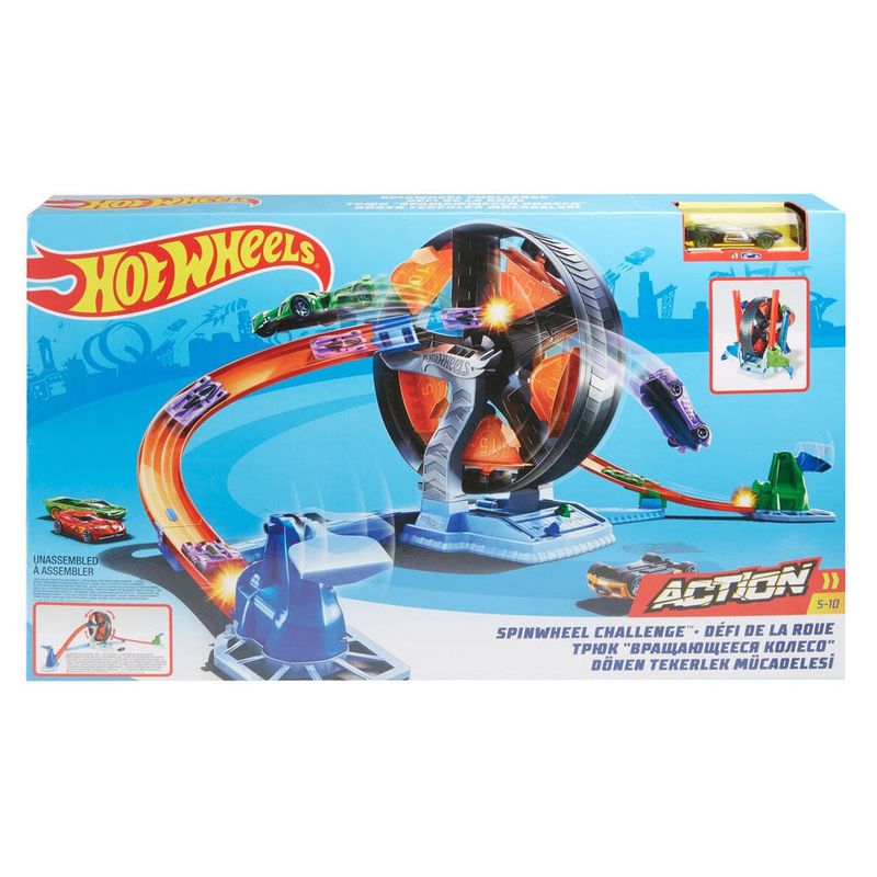 Pista de Percurso - Hot Wheels City - Lançadores Nemesis