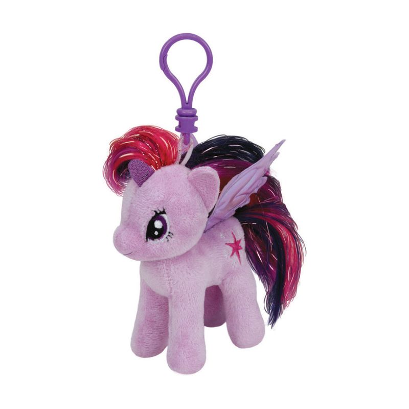 Pelucia-Com-Clip---11-cm---My-Little-Pony---Twilight-Sparkle---DTC