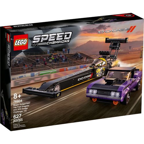 LEGO Speed Champions - Dragster Mopar Dodge Top Fuel And Dodge 1970 - 76904