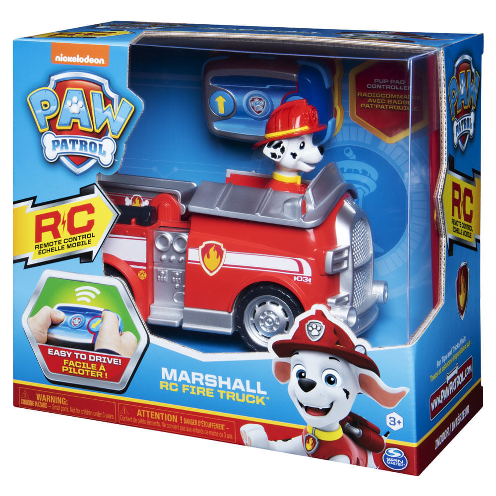 6v paw patrol marshall fire best sale truck