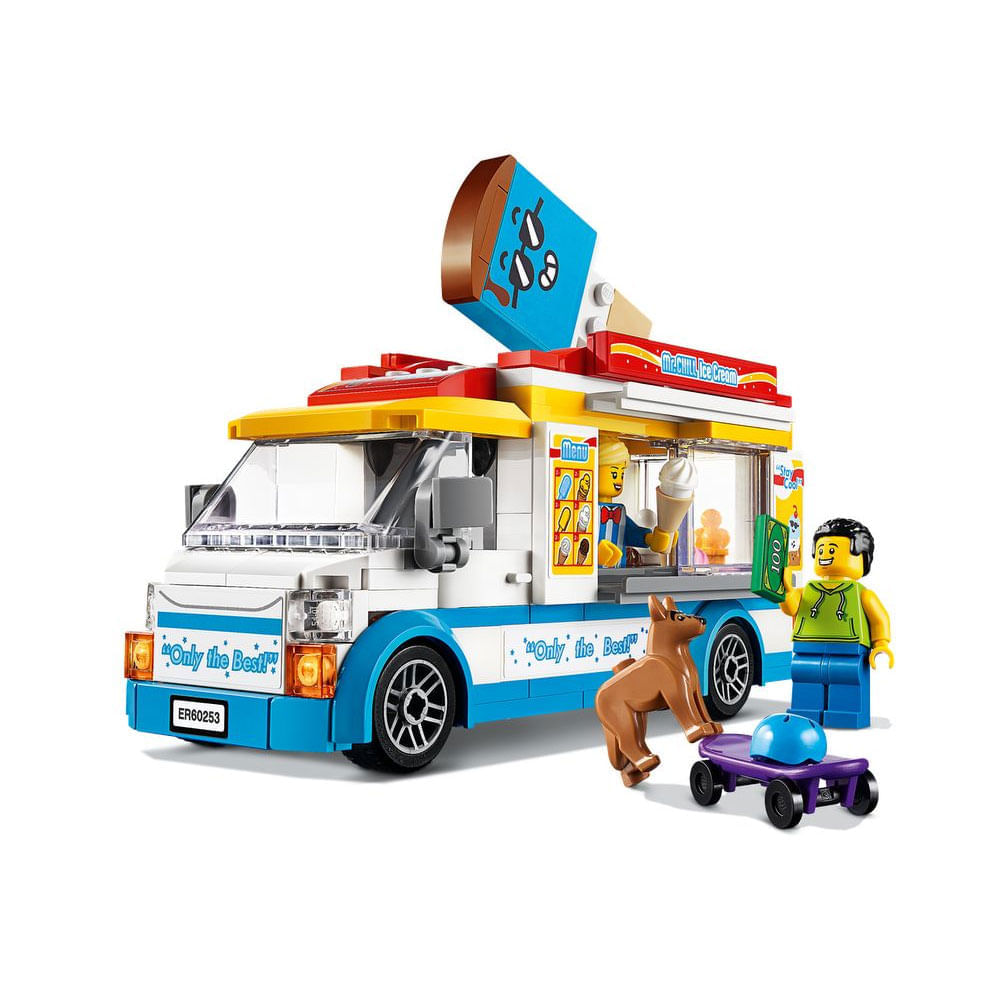 Veja LEGO - City - Van de Sorvetes - 60253 aqui! - Rihappy - Ri Happy