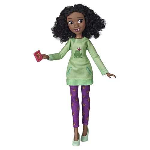 Mini Boneca Articulada - Disney - Detona Ralph - Comfy Princesas - Tiana - Hasbro