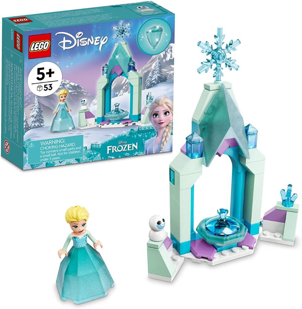 Lego Disney Frozen Pátio Do Castelo Da Elsa 53 Peças 43199 Ri Happy 