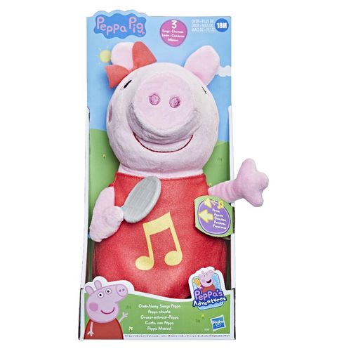 Pelúcia - Peppa Pig - Musical - 28 cm - Hasbro