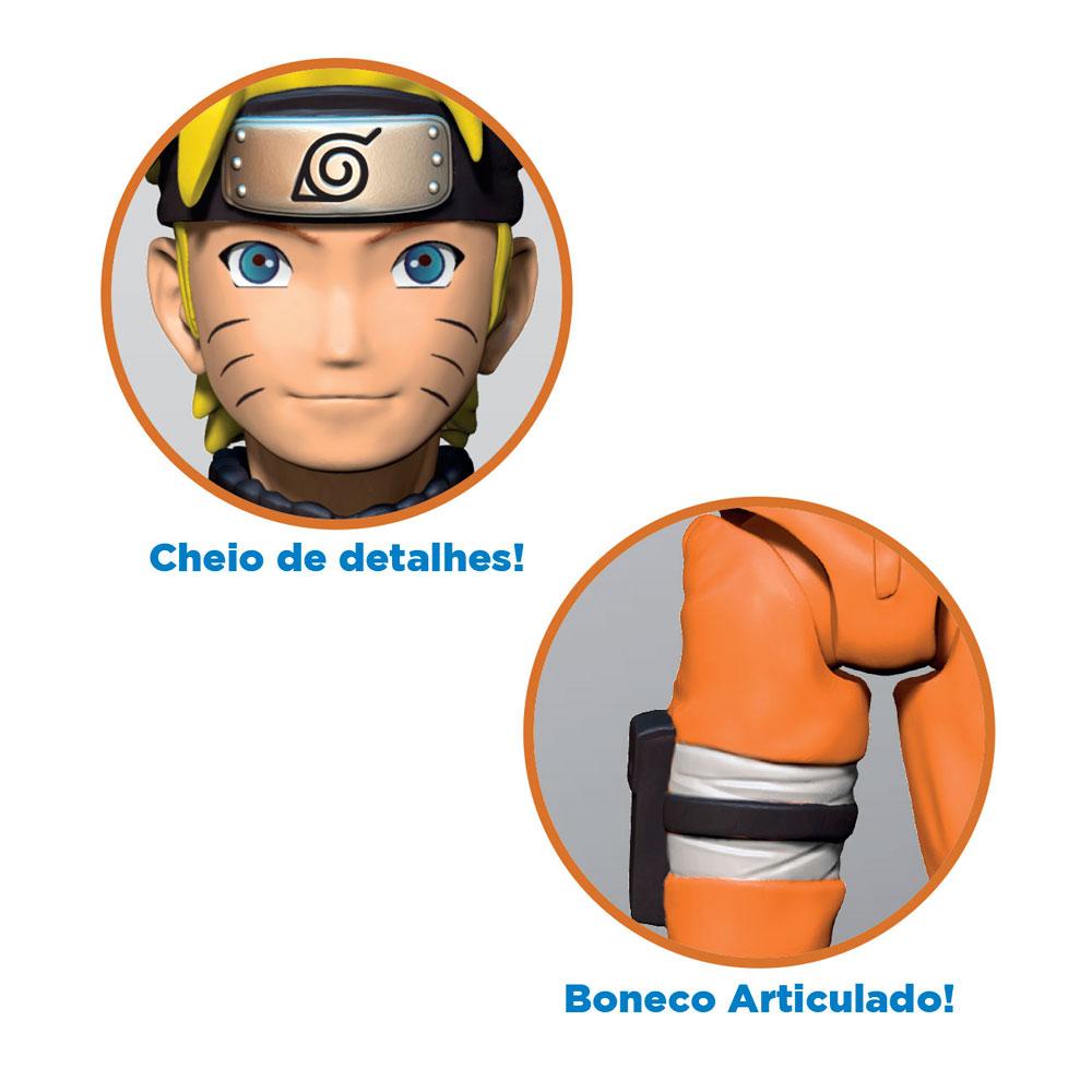 Boneco Articulado Uzumaki Naruto Anime Heroes - Pirlimpimpim