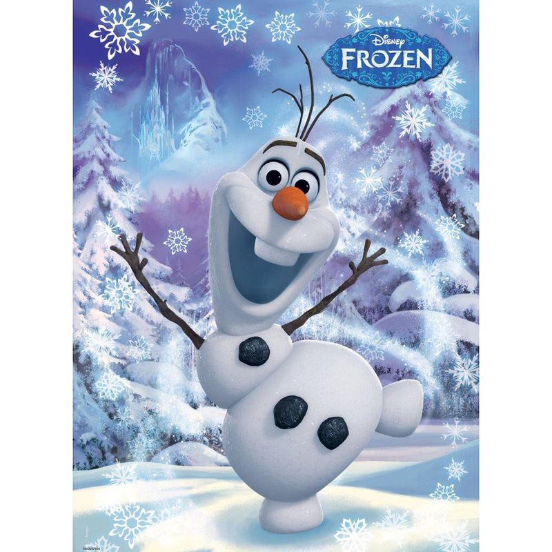 Jogo-de-Quebra-Cabeca---100-pecas---Disney-Frozen---Olaf---Grow