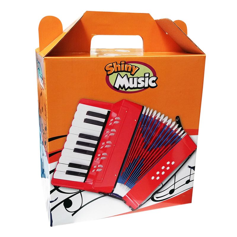 Mini-Acordeon---8-Graves---Shiny-Music---Shiny-Toys