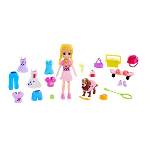 Boneca e Acessórios - Polly Pocket - Queridinho das Meninas - Mattel
