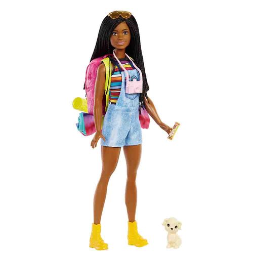 Boneca Articulada - Barbie Brooklyn - It Takes Two - Dia de Acampamento - Morena - 30 cm - Mattel