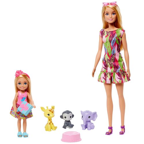 Boneca Barbie - Dreamhouse Adventures - Chelsea e Animais da Selva - Mattel