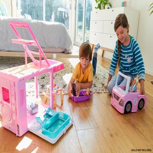 Playset – Barbie – Trailer dos Sonhos – 32 cm – Mattel - RioMar