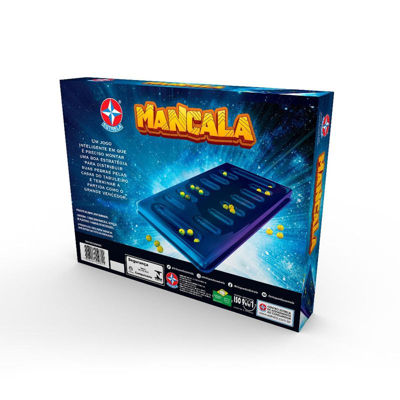 Jogo-de-Tabuleiro---Mancala---48-Pecas---2-Jogadores---Estrela-0