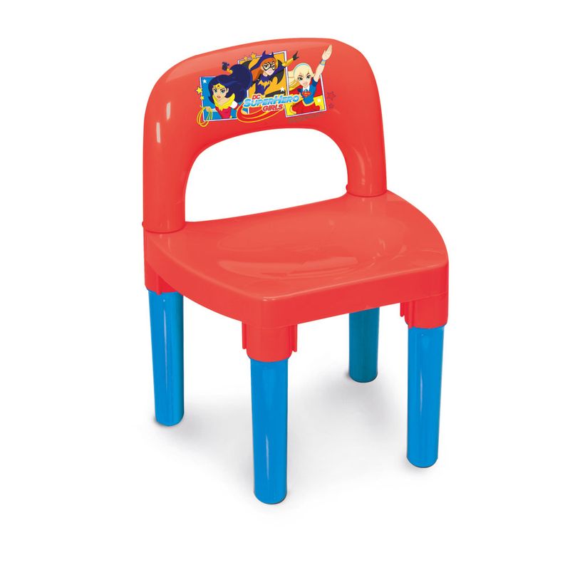 Cadeira-Infantil---DC-Super-Hero-Girls---Vermelho-e-Azul---Monte-Libano
