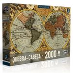 Quebra-Cabeca---2000-Pecas---Conhecendo-o-Mundo-Seculo-XVII---Toyster