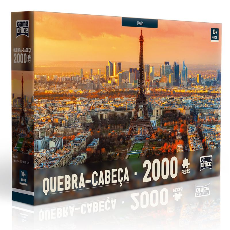 Quebra-Cabeca---2000-Pecas---Paris---Torre-Eiffel---Toyster