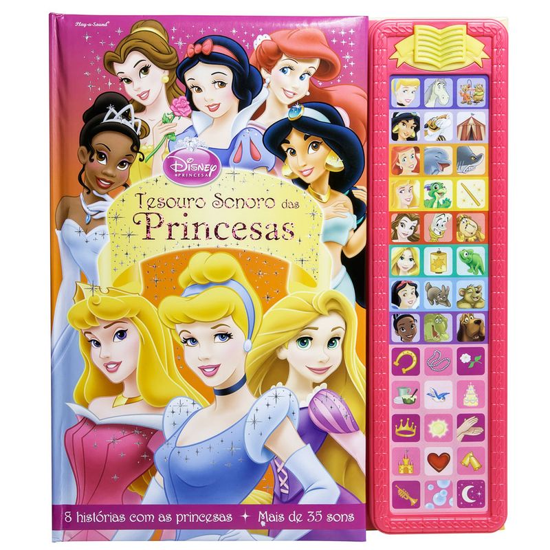 Livro-Musical-Disney---Disney-Princesas---DCL