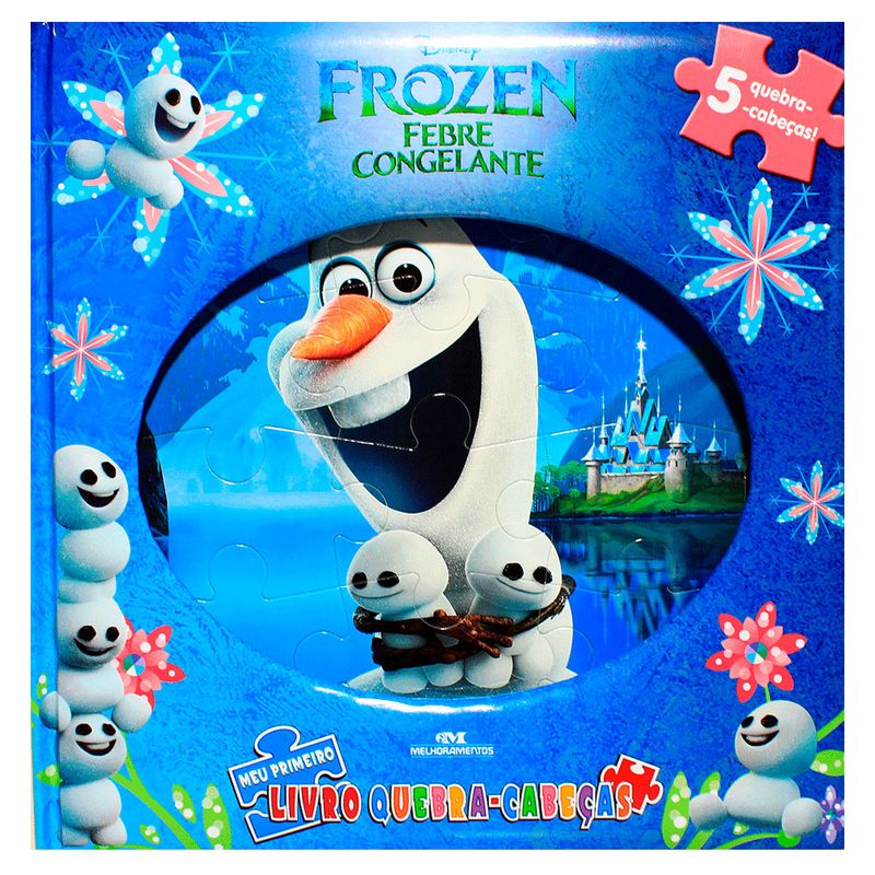Livro-Disney---Frozen---Febre-Congelante---Meu-Primeiro-Quebra-Cabeca---Melhoramentos